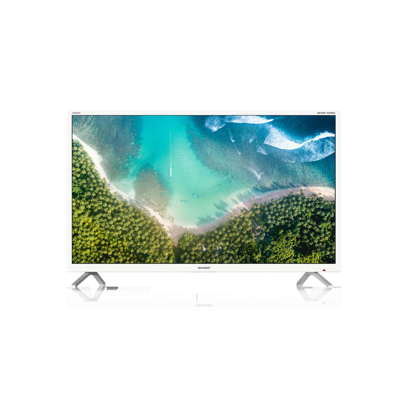 Sharp 1T-C32BI2KE2AW 32" Inch HD Ready Smart Android TV with Google Assistant - White