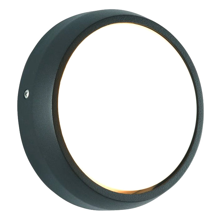 Zulan 7W Circular Outdoor Wall Light