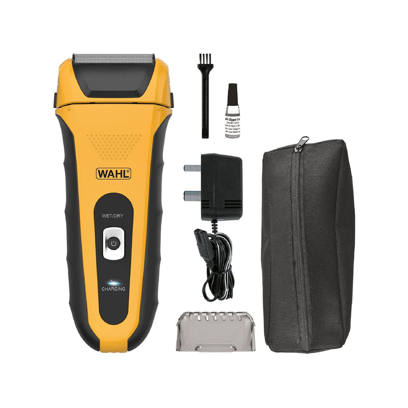 Wahl Lifeproof Electric Razor, Dual Head Ear & Nose Trimmer, Rubber Grips