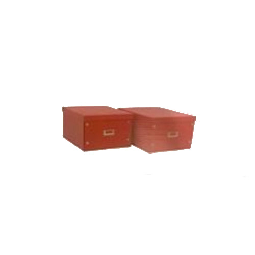 Colour Match Set of 2 Office and Home Filing Boxes