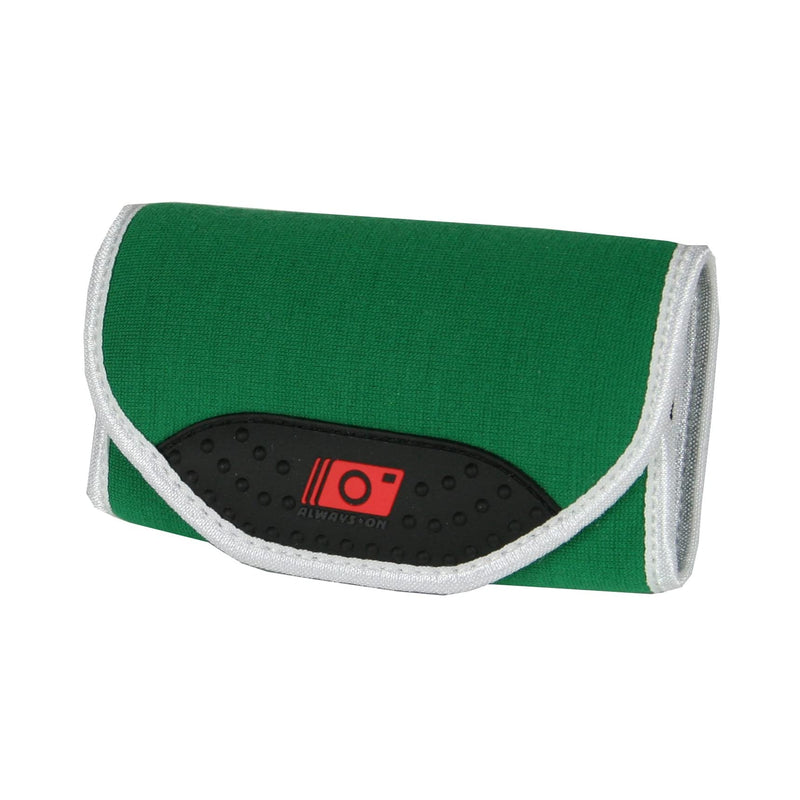 Always On Wrap-Up Green Case for Compact Digital Cameras