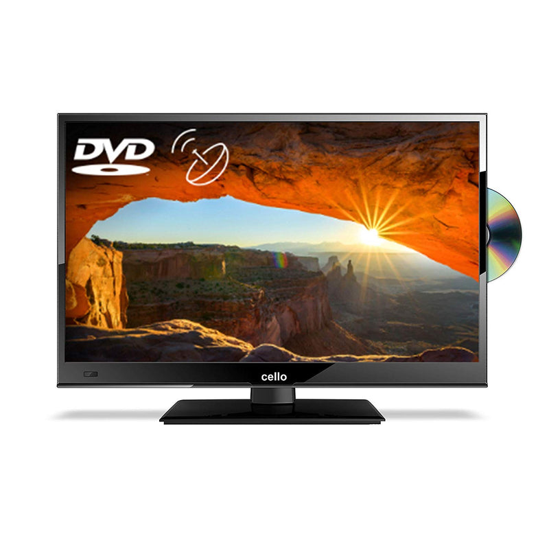 Cello 16" Full HD 1080p LED TV with Freeview and Satellite Tuner + DVD Player