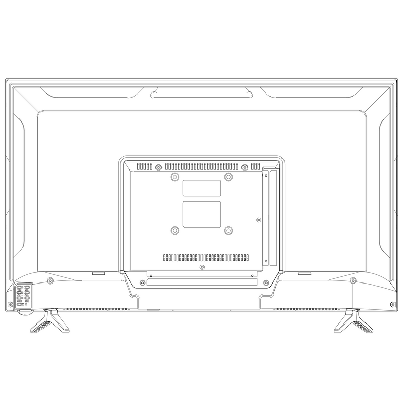 EMtronics 43" Full HD 1080p LED TV