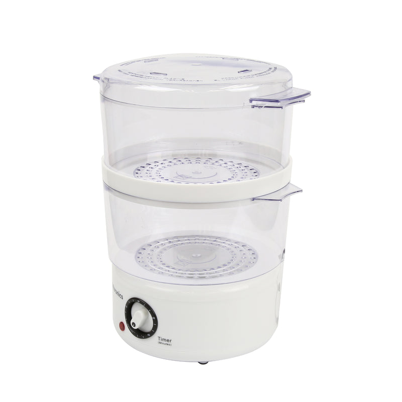 EMtronics 2 Tier Food Steamer - 4 Litre