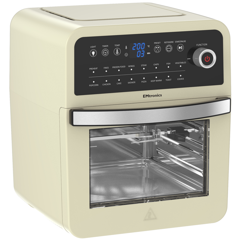 EMtronics 12L Digital Air Fryer Oven Combi with Timer