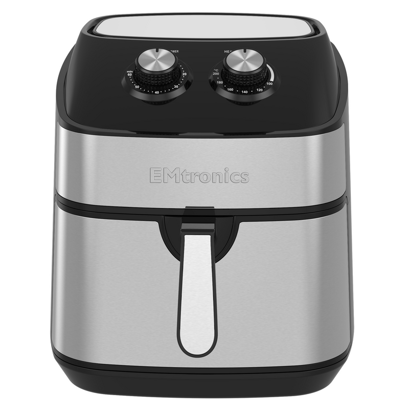 EMtronics 9 Litre Air Fryer - Stainless Steel