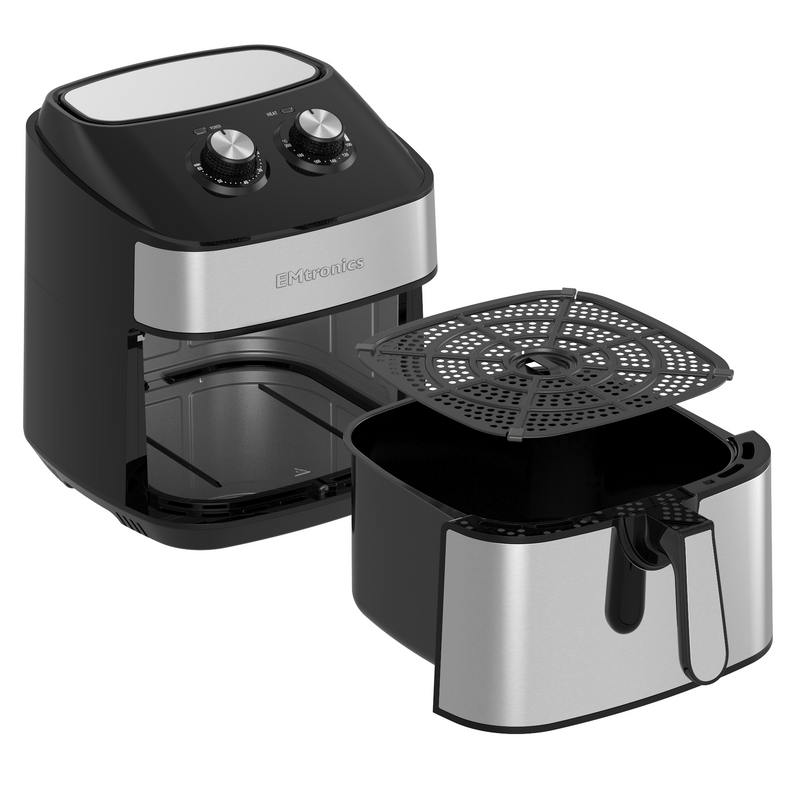 EMtronics 9 Litre Air Fryer - Stainless Steel