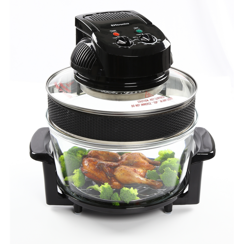 EMtronics EMHO17EXB 17 Litre Halogen Oven - Black