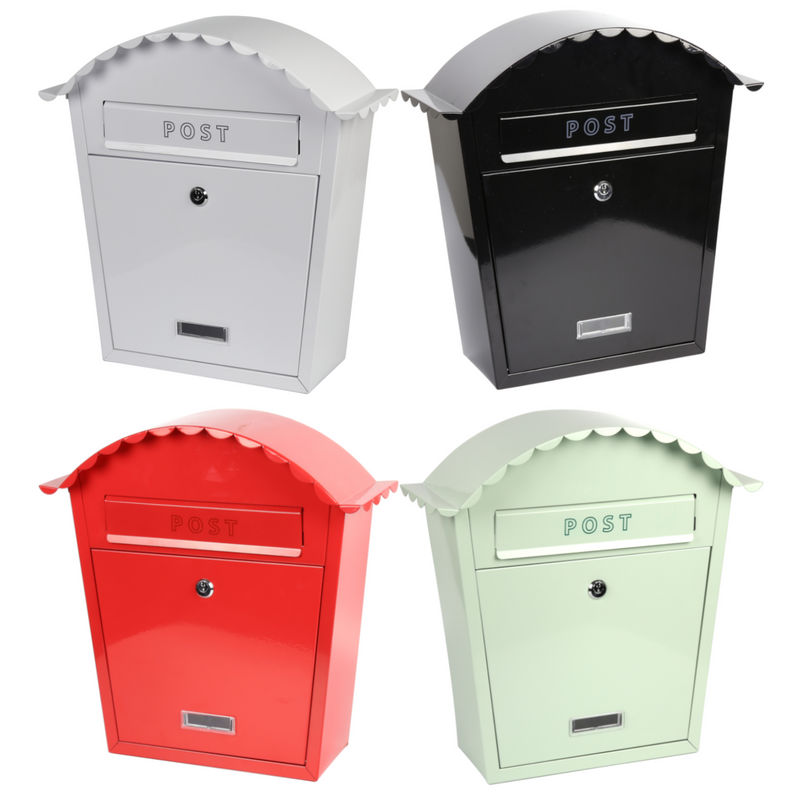 EMtronics Steel Wall Mountable Post Box