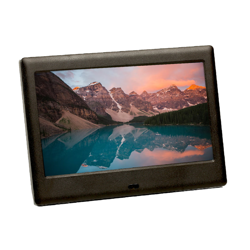 Clarity 7" inch Digital Picture Frame with USB and SD Memory Support