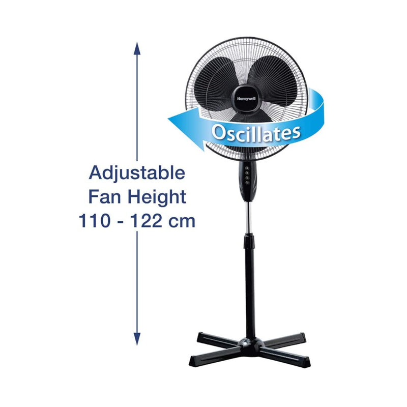 Honeywell HSF1630E1 Comfort Control Oscillating Stand Fan