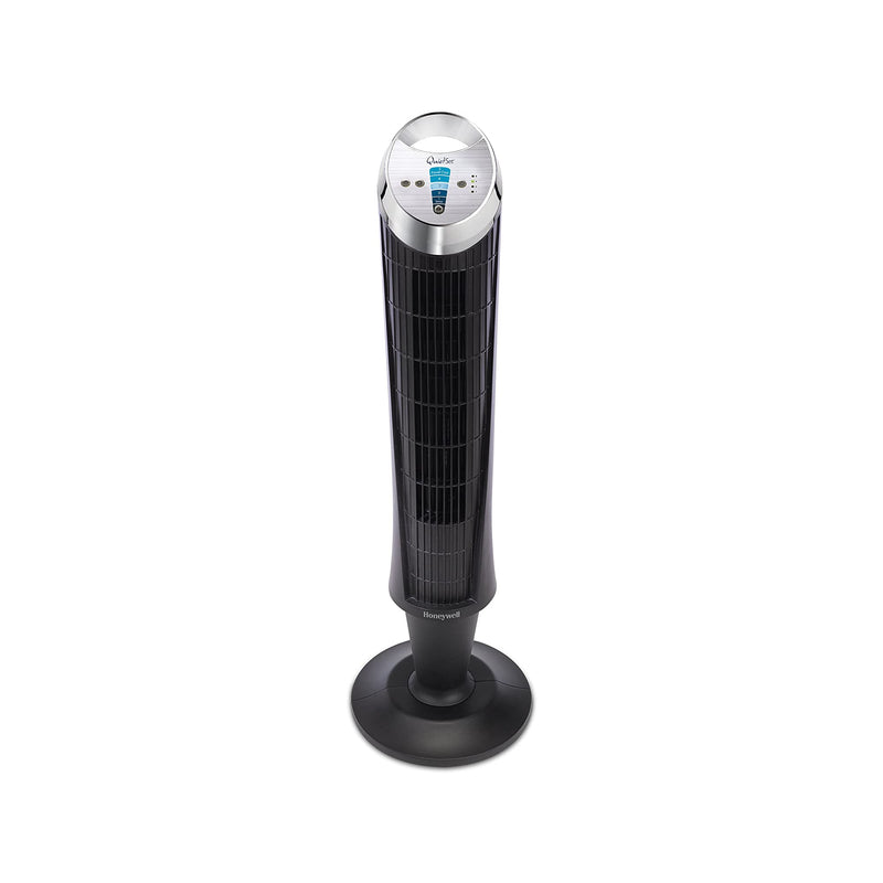 Honeywell Quietset 32" Inch Oscillating Tower Fan - Black