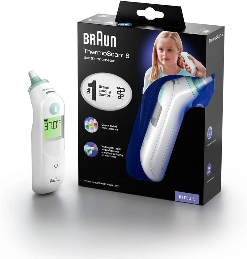 Braun IRT6515 ThermoScan 6 Ear Thermometer