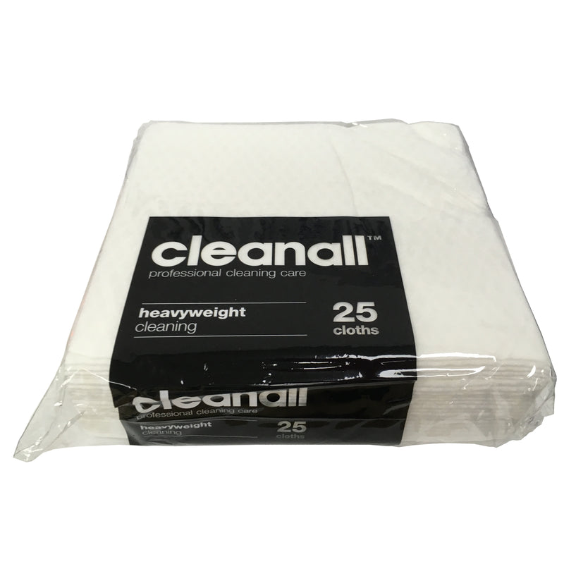 Clean All White 25pk Super Strong Absorbent General Everyday Cleaning Cloths
