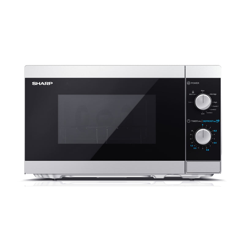 Sharp YC-MG01U-S 20L 800W Microwave with 1000W Grill