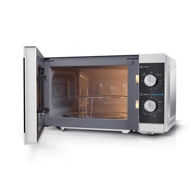 Sharp YC-MG01U-S 20L 800W Microwave with 1000W Grill