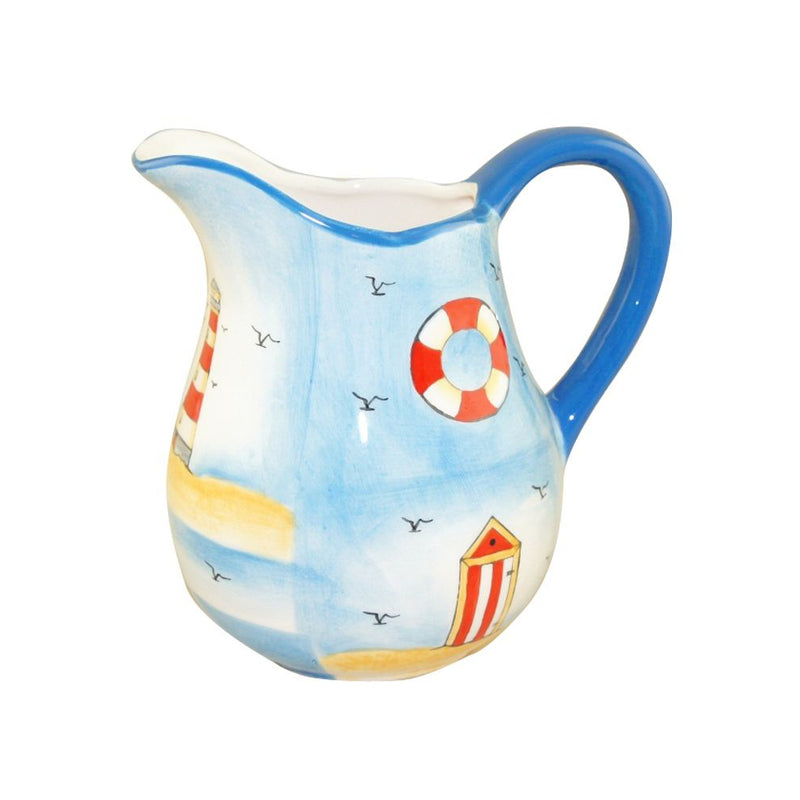 Nautical Theme 18cm Large Ceramic Jug