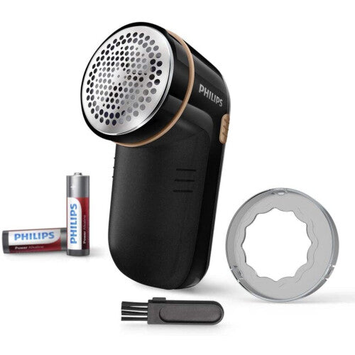 Philips GC026/80 Automatic Fabric Shaver with Height Adjustment Cap - Black