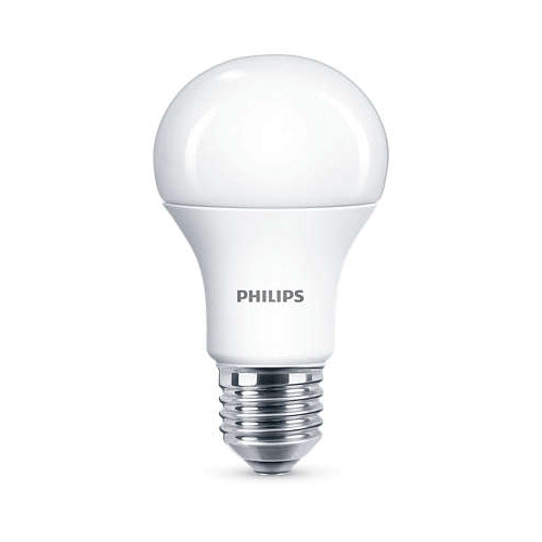 2 x Philips 11 - 75W Frosted E27 Edison LED Bulb 1055lm - Warm White