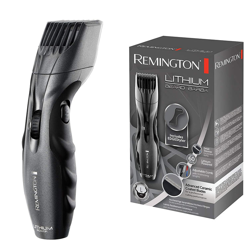 Remington Mens Cordless Lithium Barba Beard Trimmer