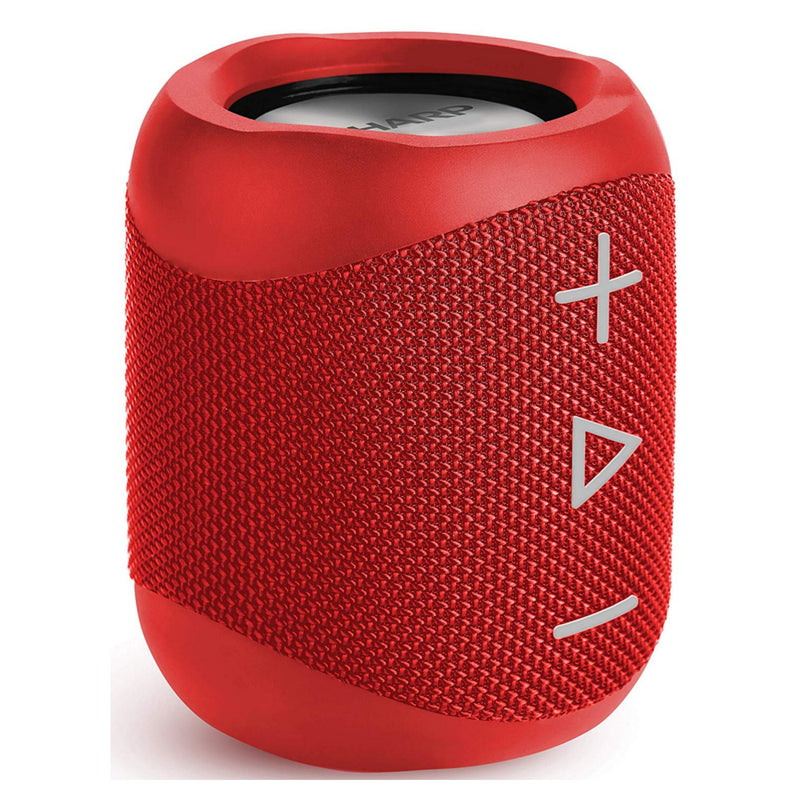 Sharp GX-BT180(RD) Red 14W Splashproof Rechargeable Portable Bluetooth Speaker