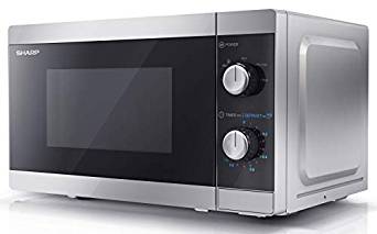 Sharp YC-MS01U-S 20L 800W Microwave - Silver