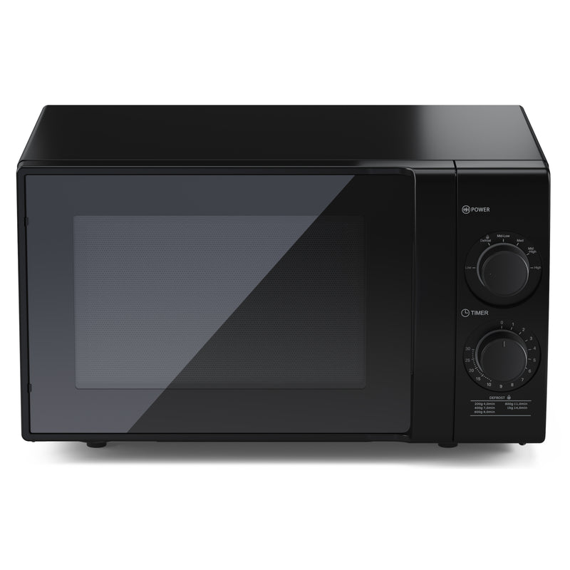 Sharp YC-GS01U-B 20 L 700W Microwave With Defrost Function - Black