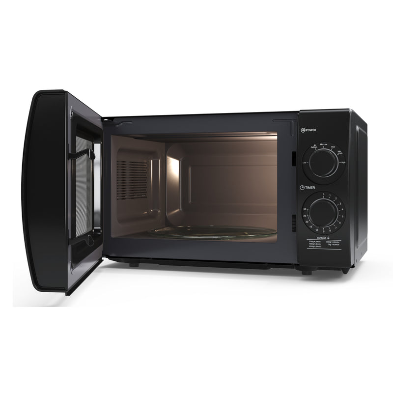 Sharp YC-GS01U-B 20 L 700W Microwave With Defrost Function - Black