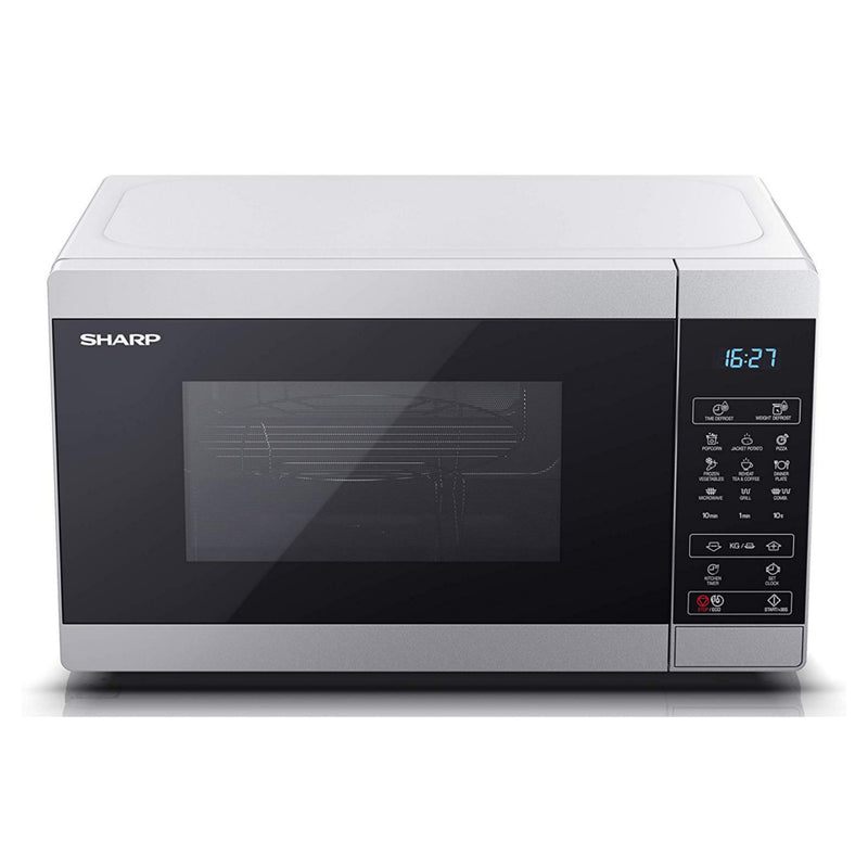 Sharp YC-MG02U-S 20L 800W Solo Microwave with 1000W Grill