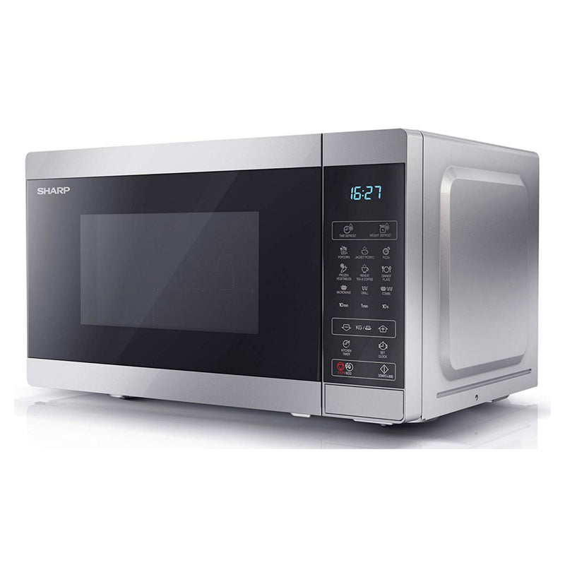 Sharp YC-MG02U-S 20L 800W Solo Microwave with 1000W Grill