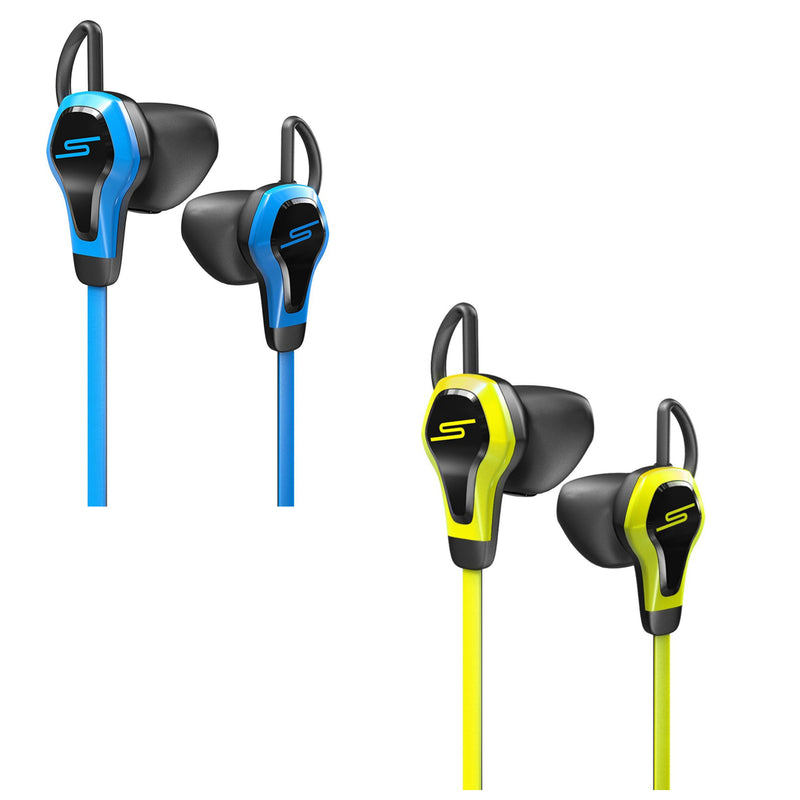 SMS Biosport Earphones with Heart Rate Monitor Remote Water resistant