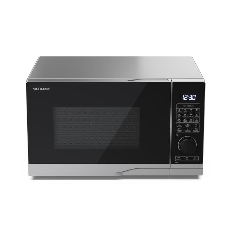 Sharp YC-PC254AU-S 25L 900W Microwave Oven with Grill and Convection - Silver