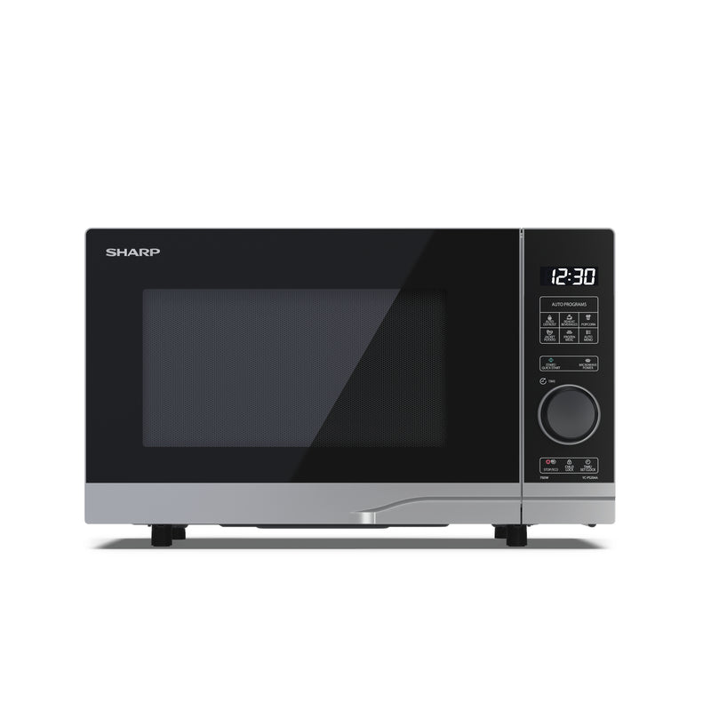 Sharp YC-PS204AU-S 20L 700W Microwave Oven with Defrost Function - Silver