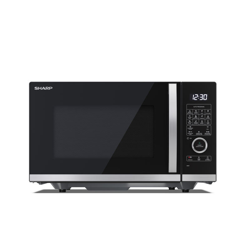 Sharp YC-QC254AU-B 25L 900W Microwave Oven with Grill and Convection - Black