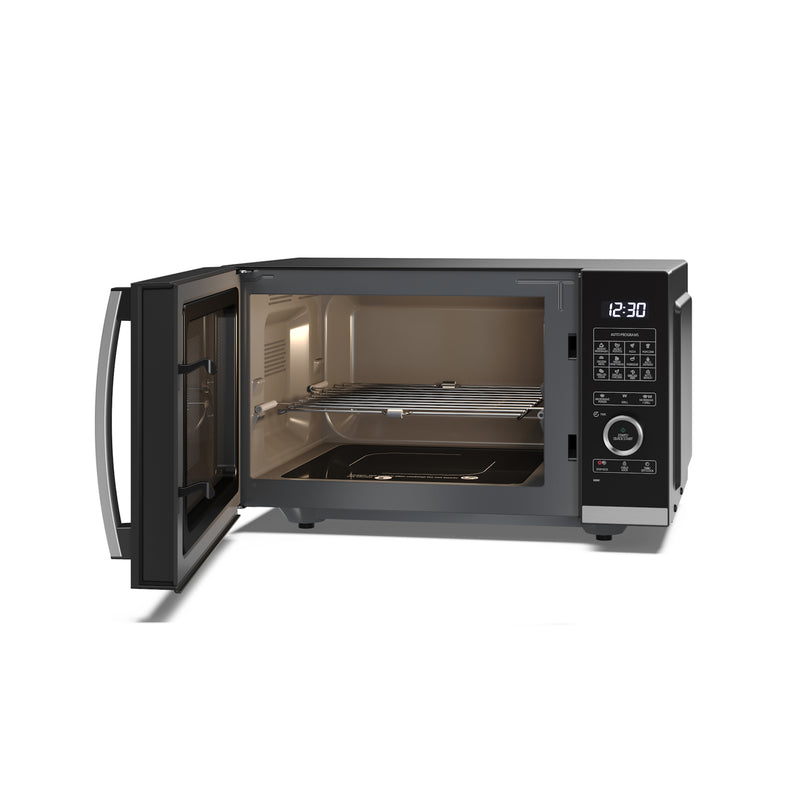 Sharp YC-QG254AU-B 25L 900W Microwave Oven with 1000W Grill Function - Black