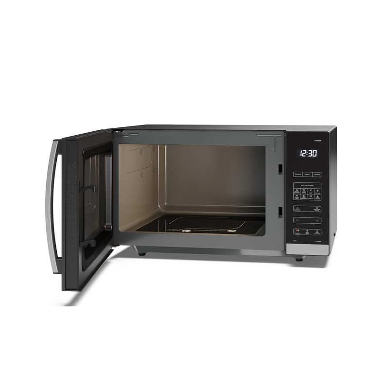 Sharp YC-QS302AU-B 30 Litre 900W Digital Flatbed Microwave Oven - Black