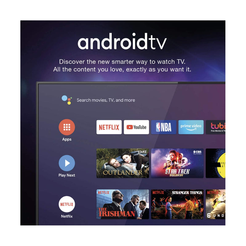 Cello 43" Inch Full HD LED Smart Android TV with Google Assistant and Freeview